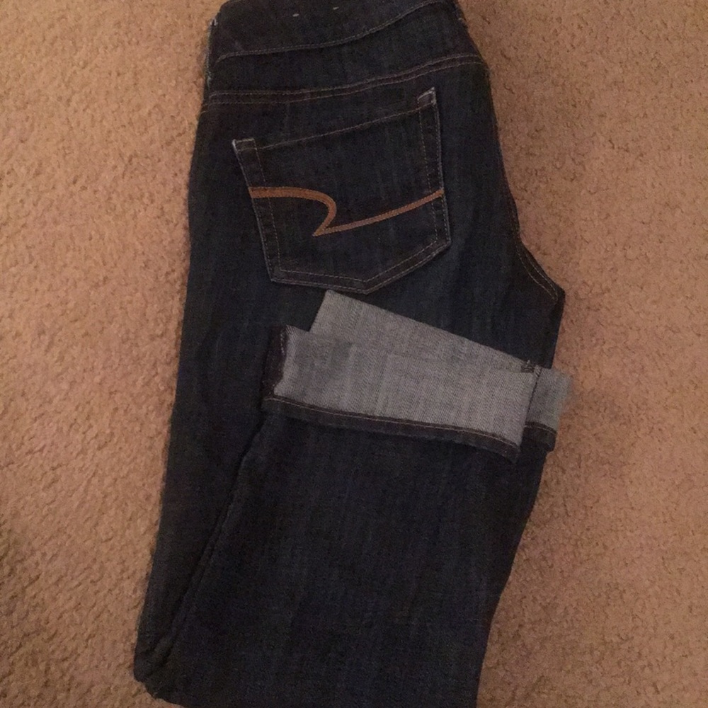 American Eagle Cuffed Capris